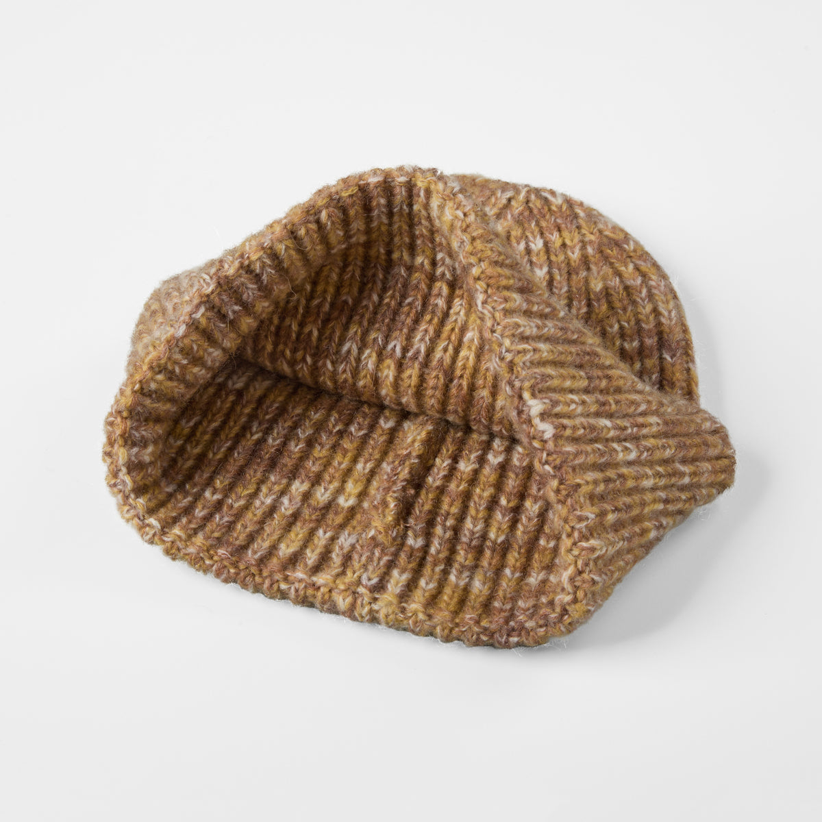 Blank Cuffed Mohair Blend Beanie Wholesale - 1265