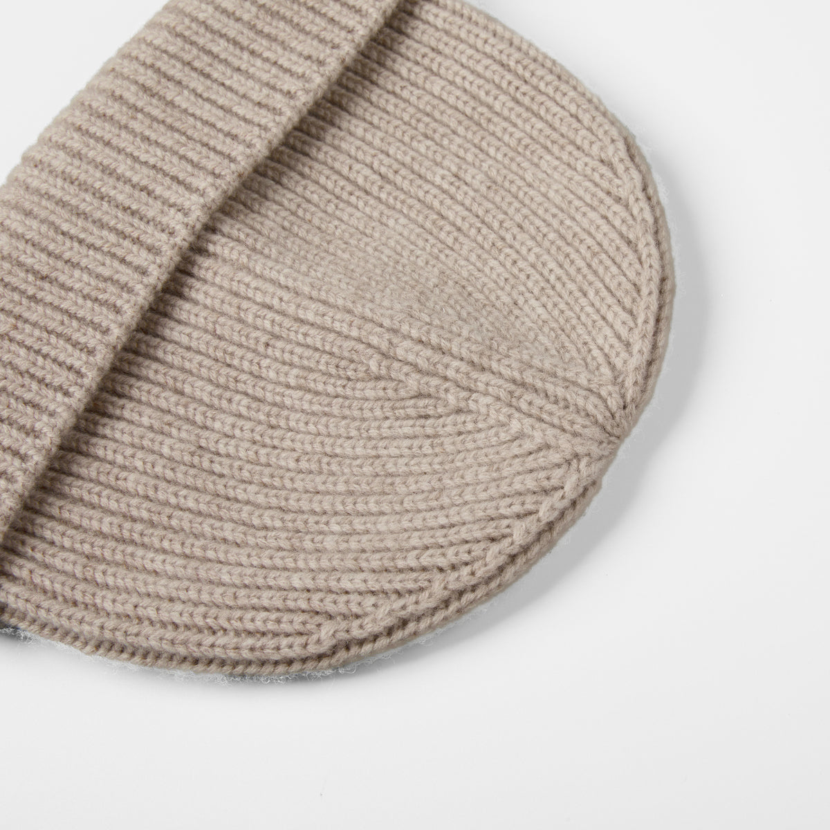 Blank 100% Merino Wool Short Fisherman Beanie Wholesale - 1281