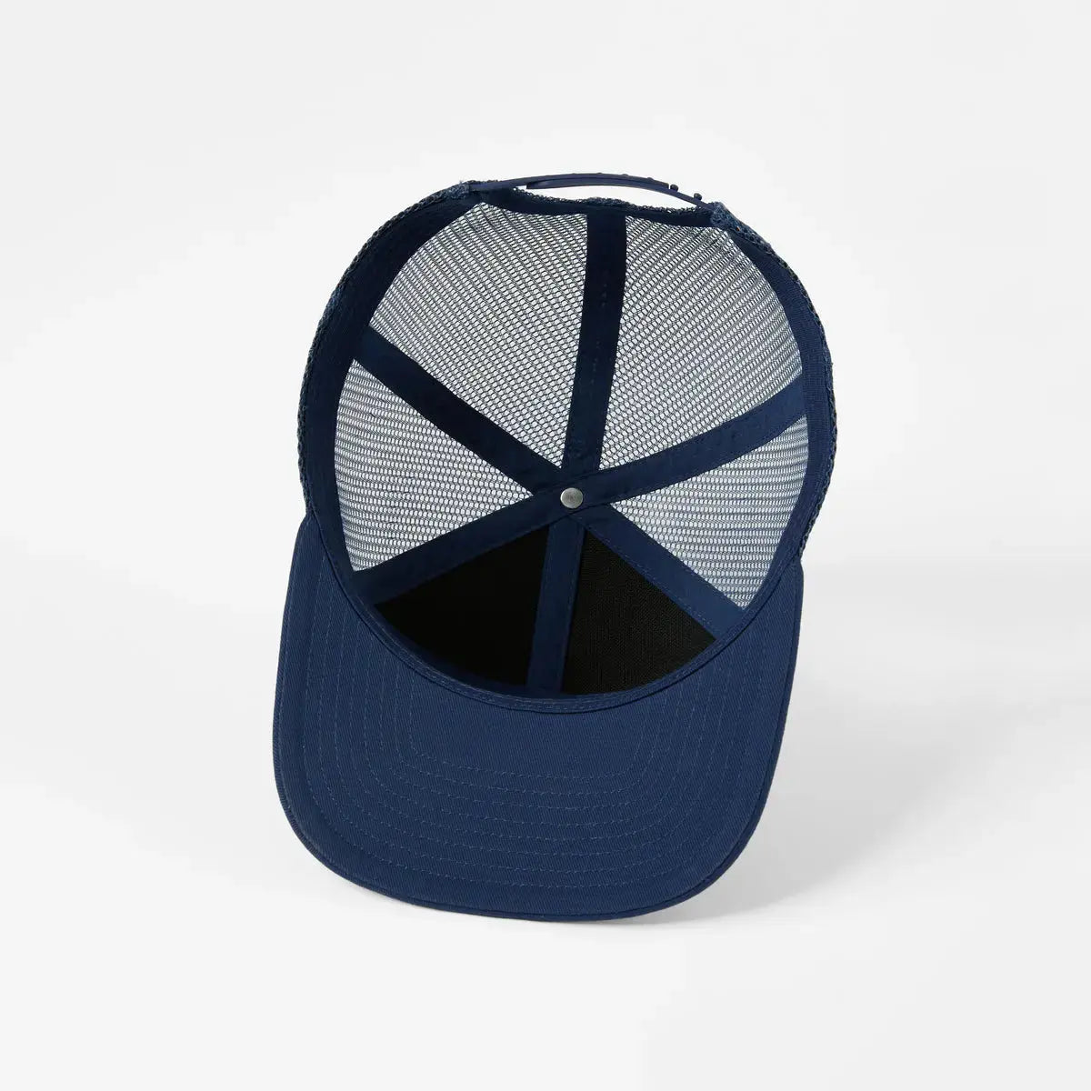 Blank Flat Bill 7 Panel Trucker Hat Wholesale - 6471 (Recycled)   Foremost Hat - Wholesale & Custom Hats