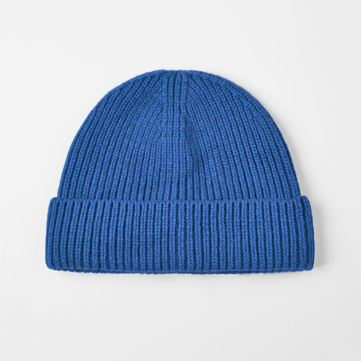 Blank 100% Merino Wool Short Fisherman Beanie Wholesale - 1281