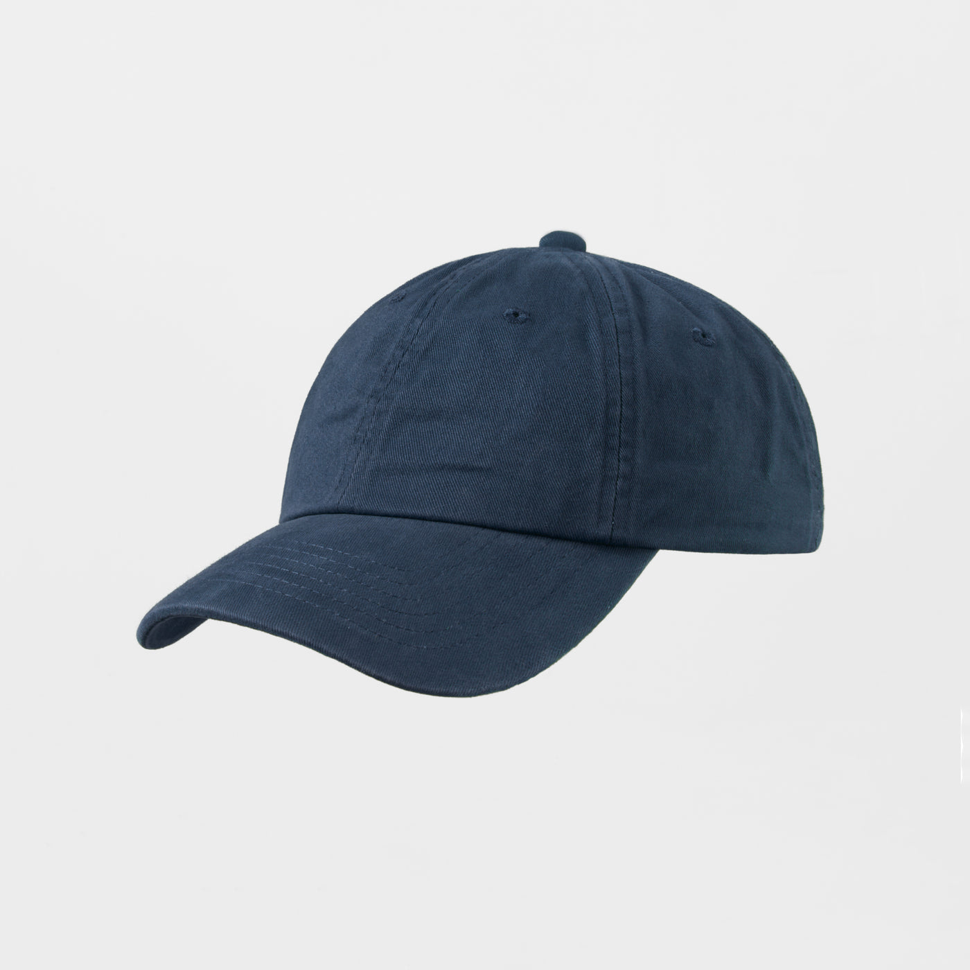 Blank Cotton Sanded Twill Dad Hat - 6019
