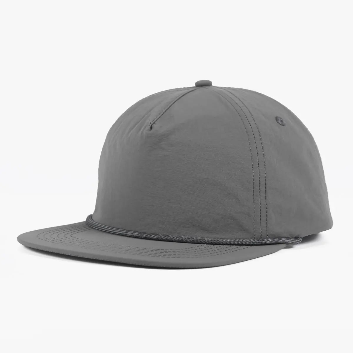 Blank 5 Panel Nylon Rope Snapback Cap Wholesale 6712P Foremost Hat