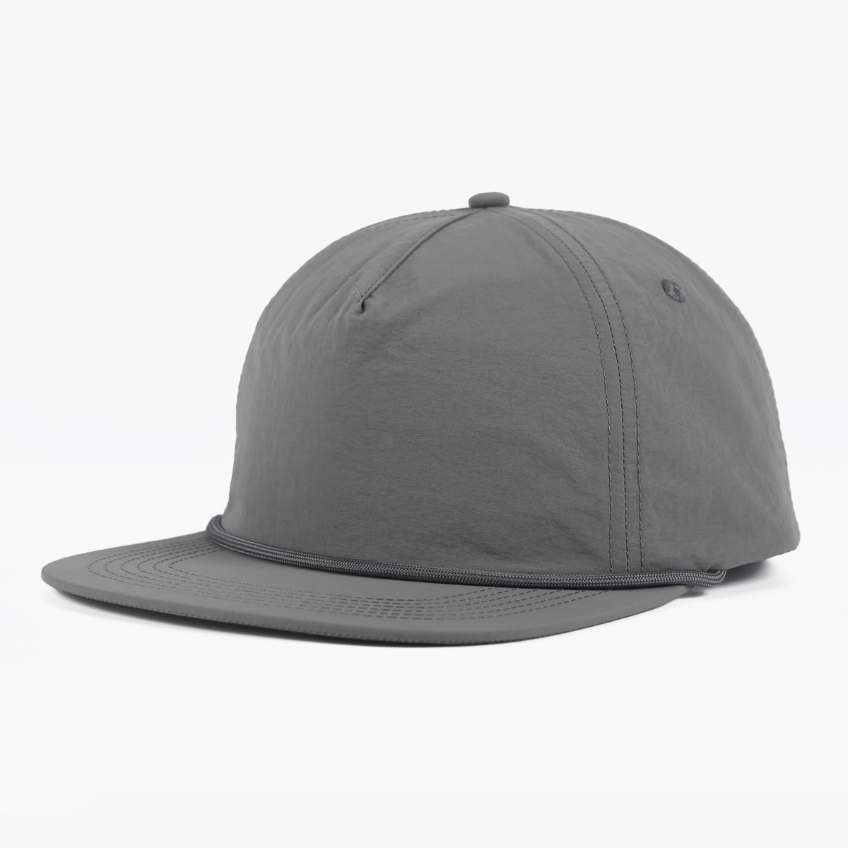 Blank 5 Panel Nylon Rope Snapback Cap Wholesale - 6712P