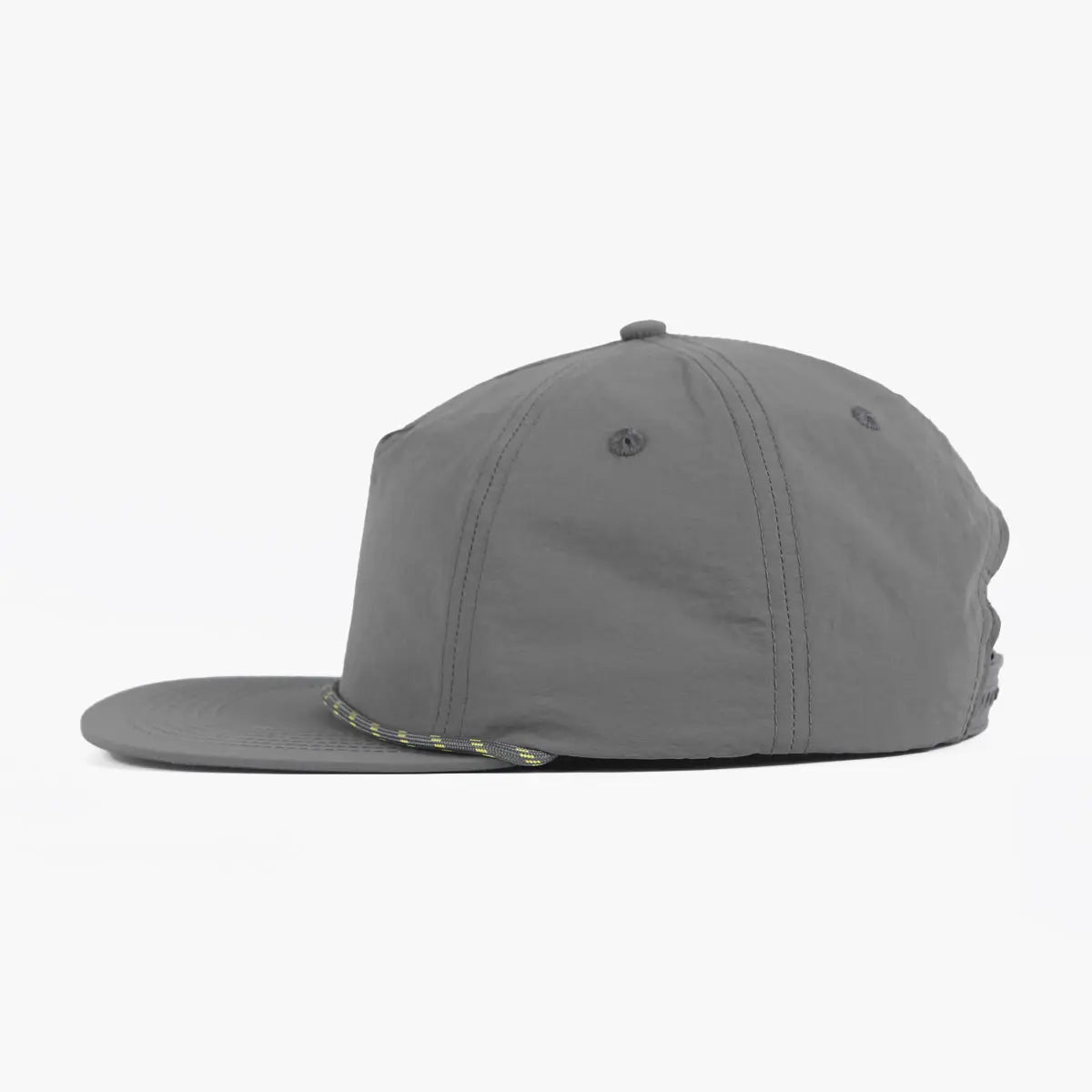 Blank 5 Panel Nylon Rope Snapback Cap Wholesale 6712P Foremost Hat
