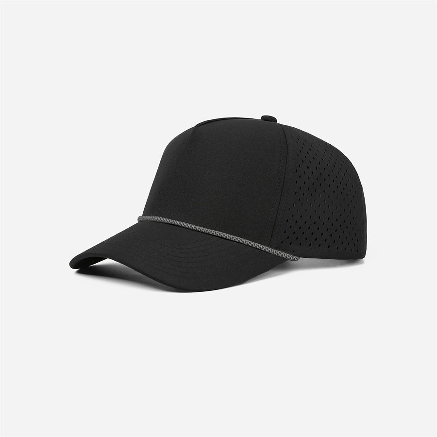 Blank & Custom 5 Panel Laser Performance Golf Rope Hat Wholesale - 6526P