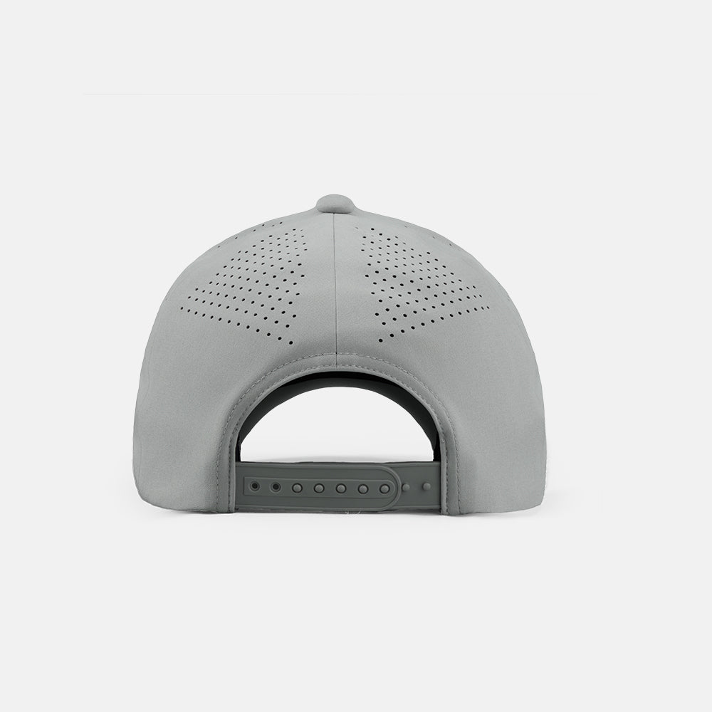 Blank Seamless 5 Panel Perforated Performance Snapback Hat Wholesale  - 5312