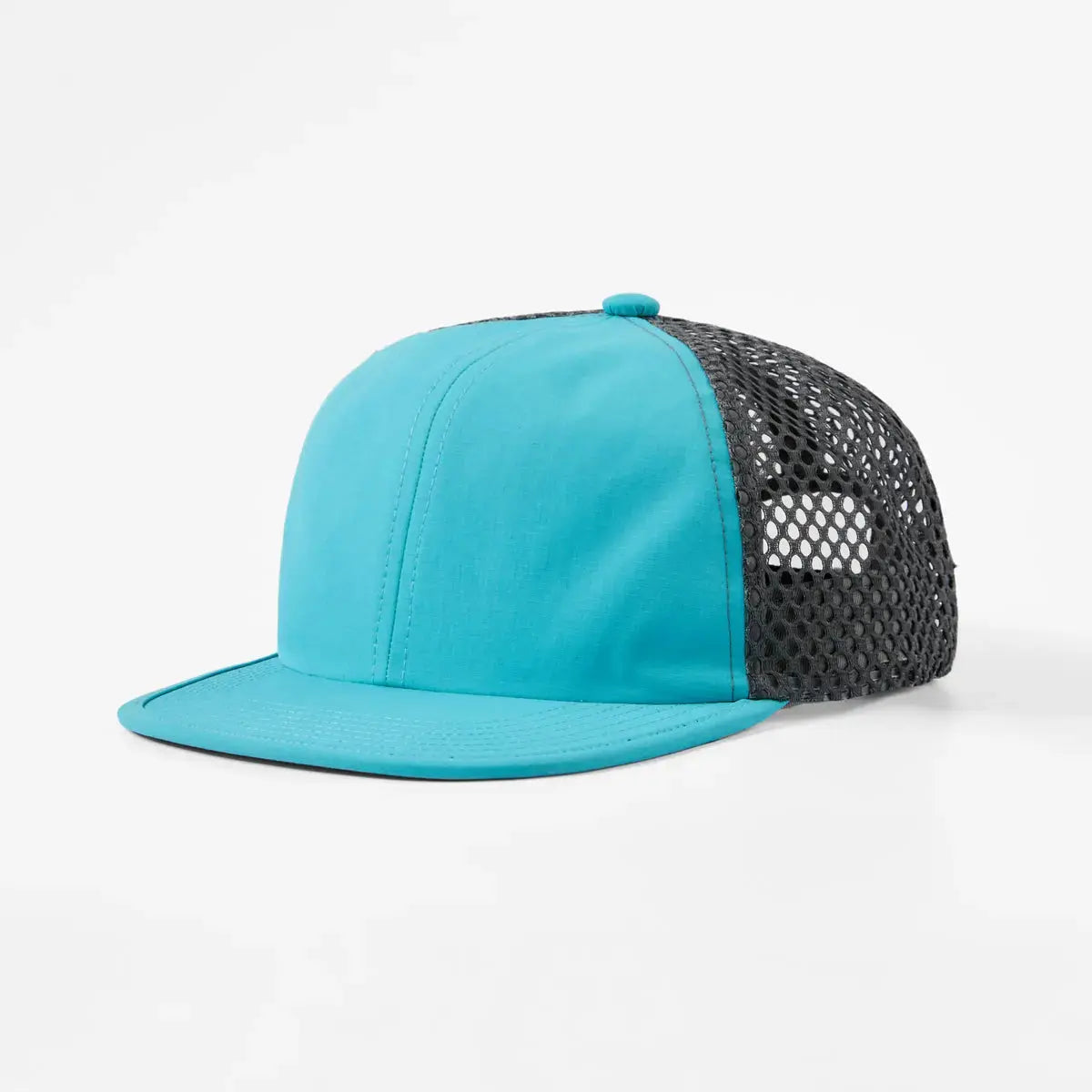 Blank 6 Panel Water Repellent Nylon Mesh Snapback Hat (Recycled) - 6482 Foremost Hat