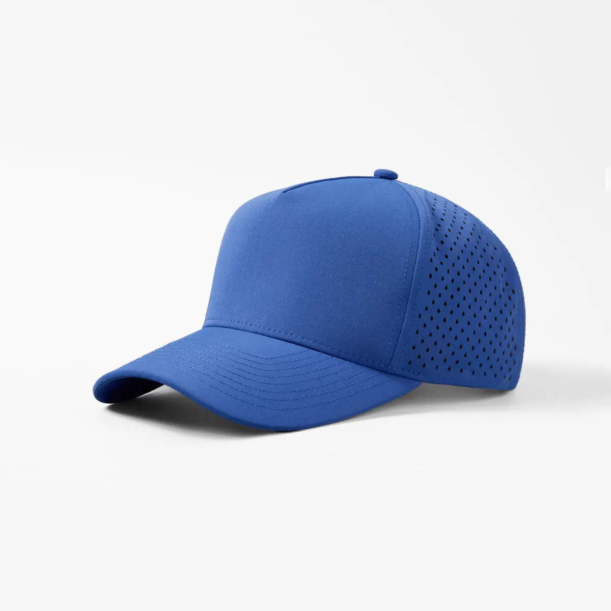 Blank Kids 5 Panel Perforated Water Repellent Snapback Golf Hat - 5479 (Recycled)