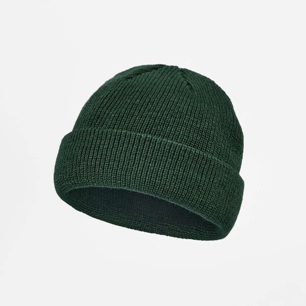 Blank Recycled Knit Cuffed Fisherman Beanie Wholesale - 1195