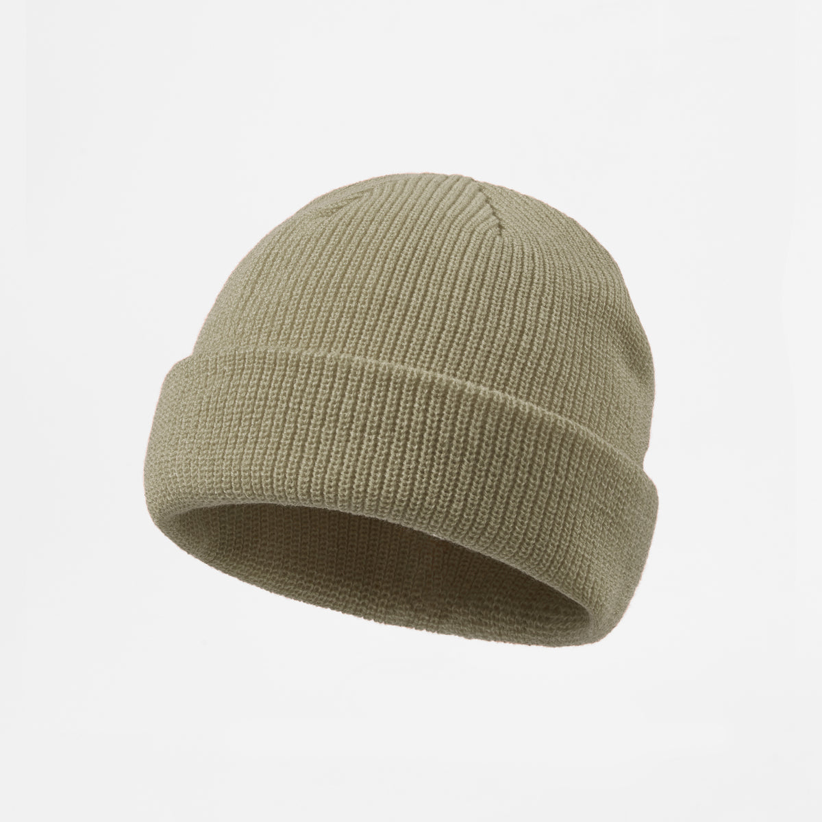 Blank Recycled Knit Cuffed Fisherman Beanie Wholesale - 1195
