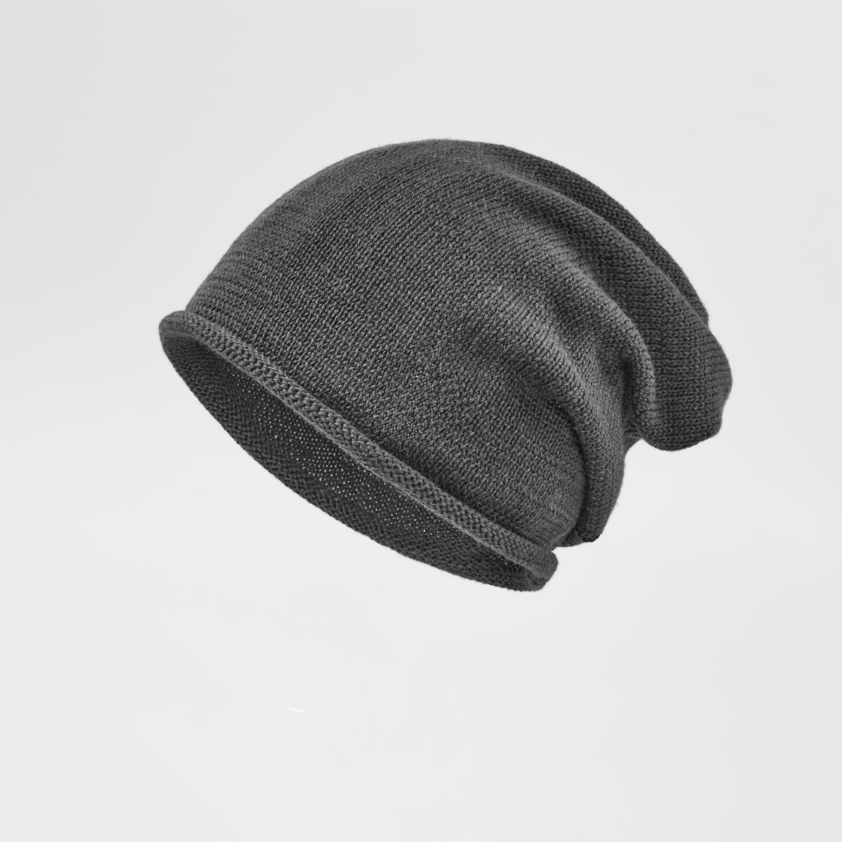 Blank Merino Wool Slouchy Beanie Wholesale - 1258