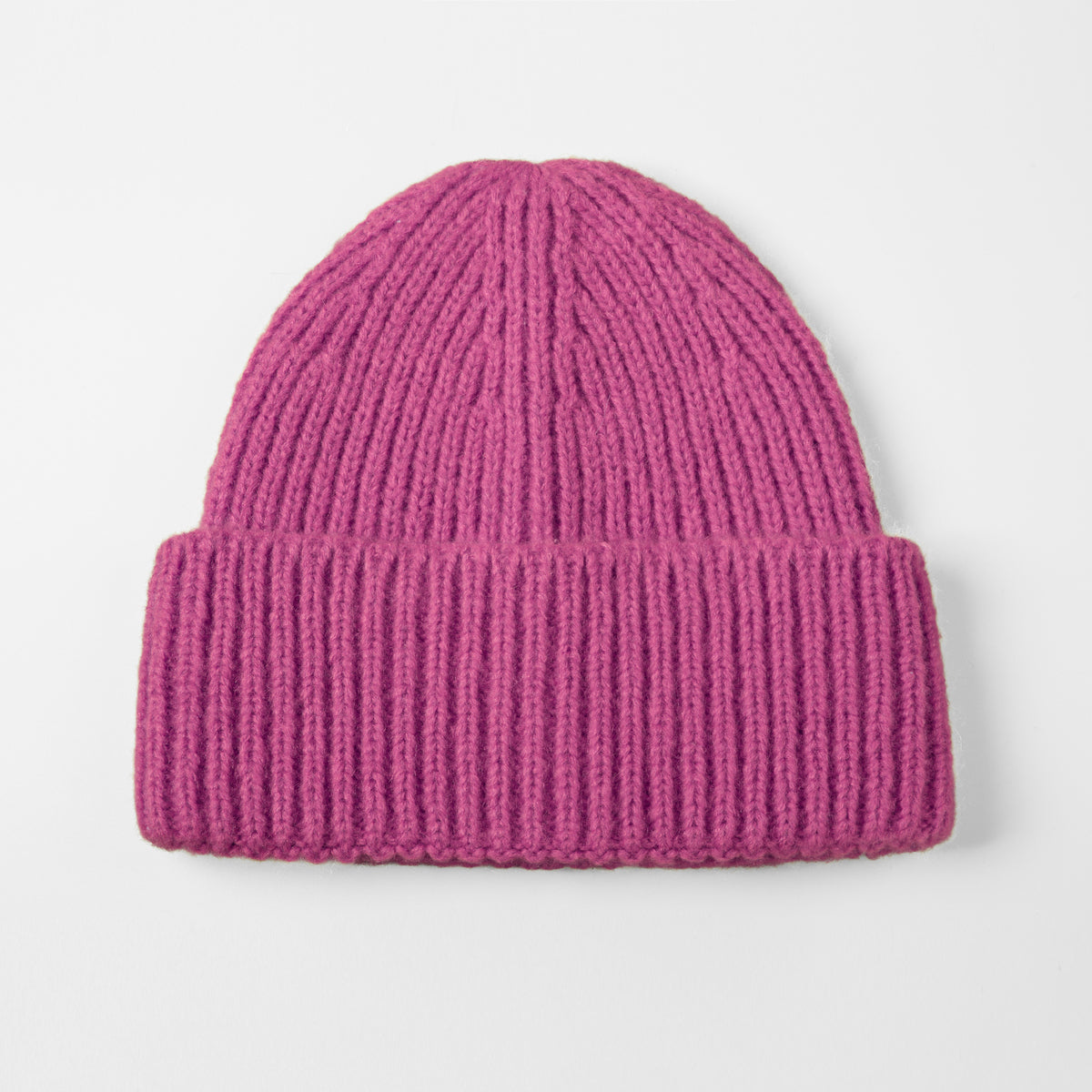 Blank Cuffed Mohair Blend Beanie Wholesale - 1265