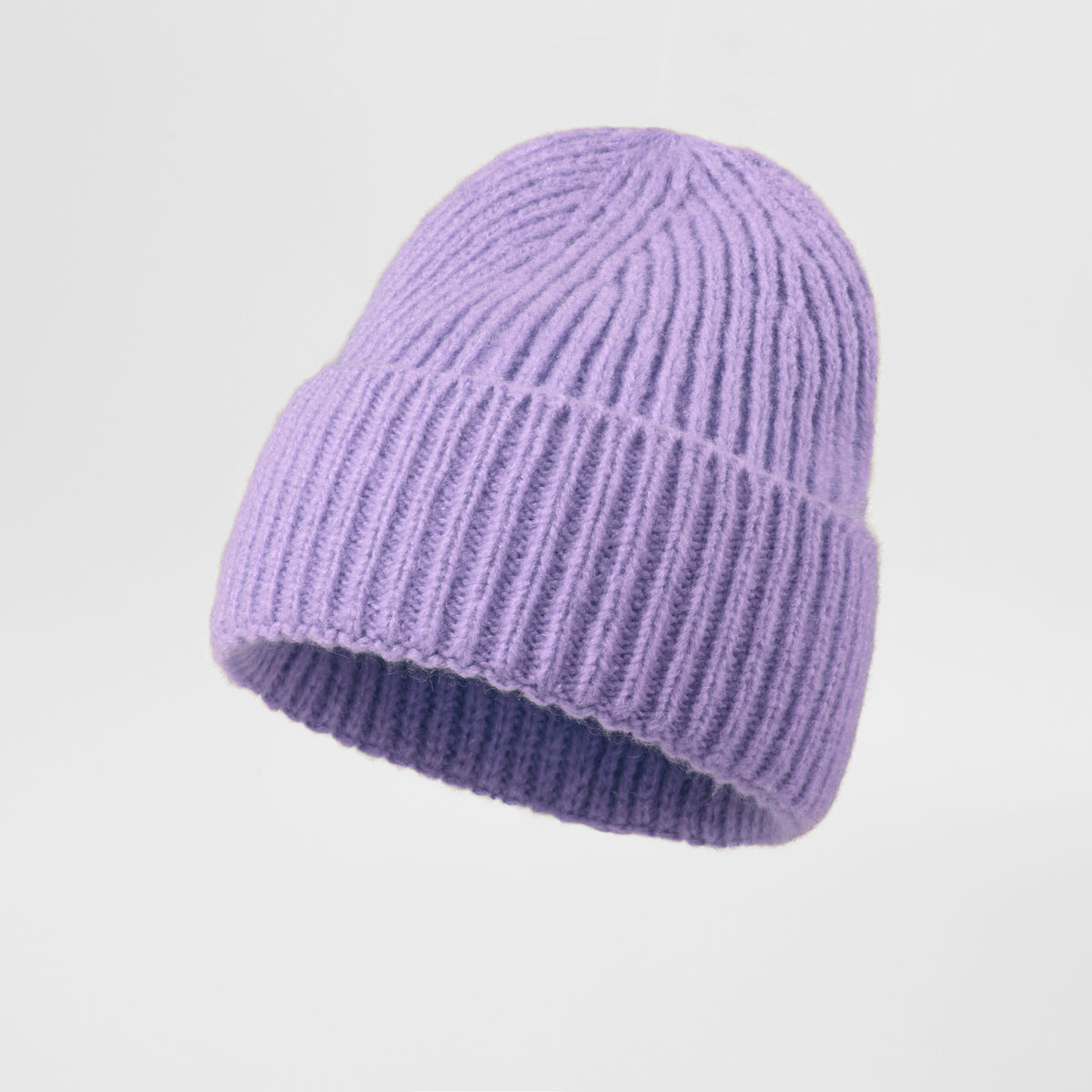Blank Cuffed Mohair Blend Beanie Wholesale - 1265
