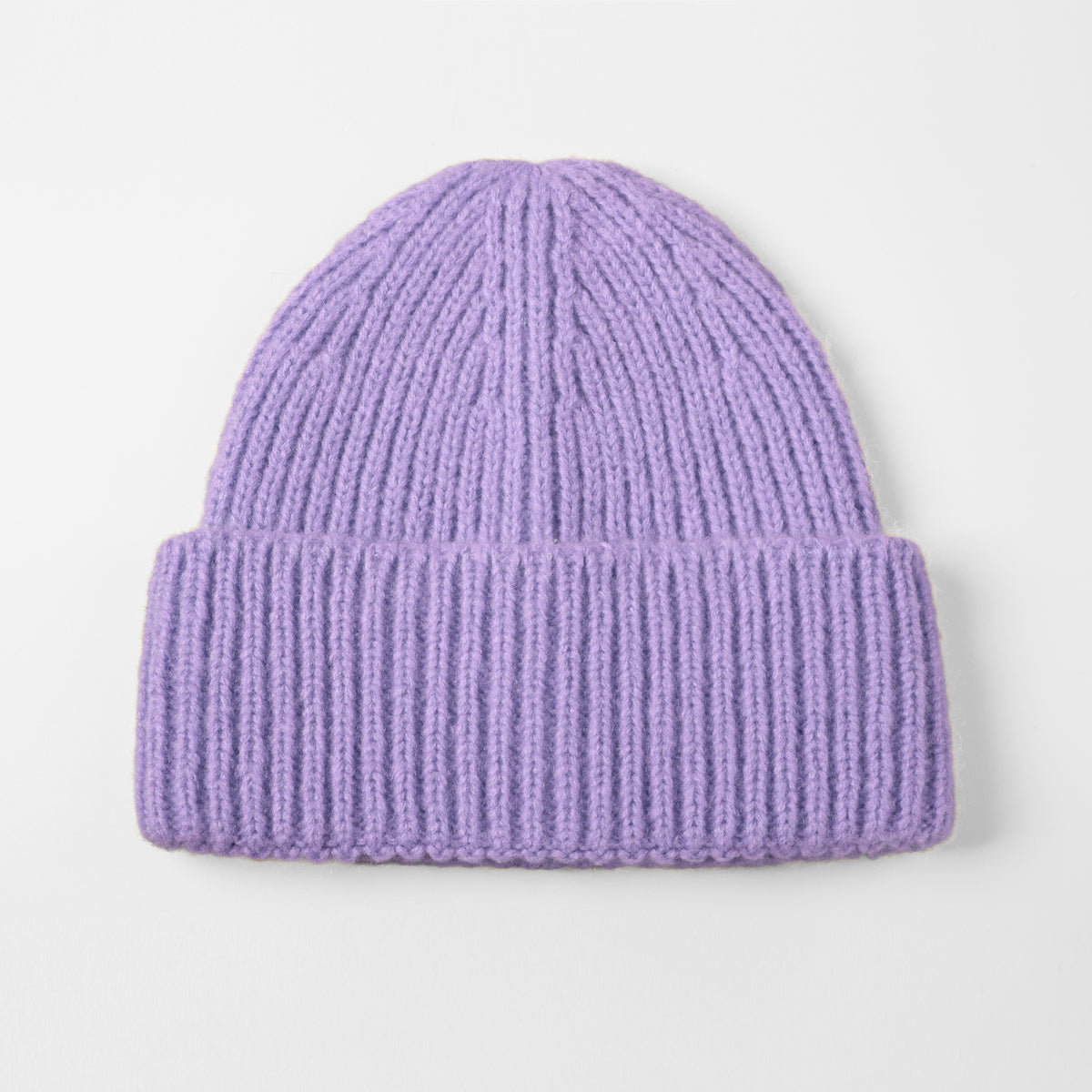 Blank Cuffed Mohair Blend Beanie Wholesale - 1265