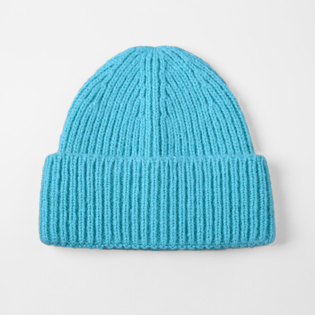 Blank Cuffed Mohair Blend Beanie Wholesale - 1265