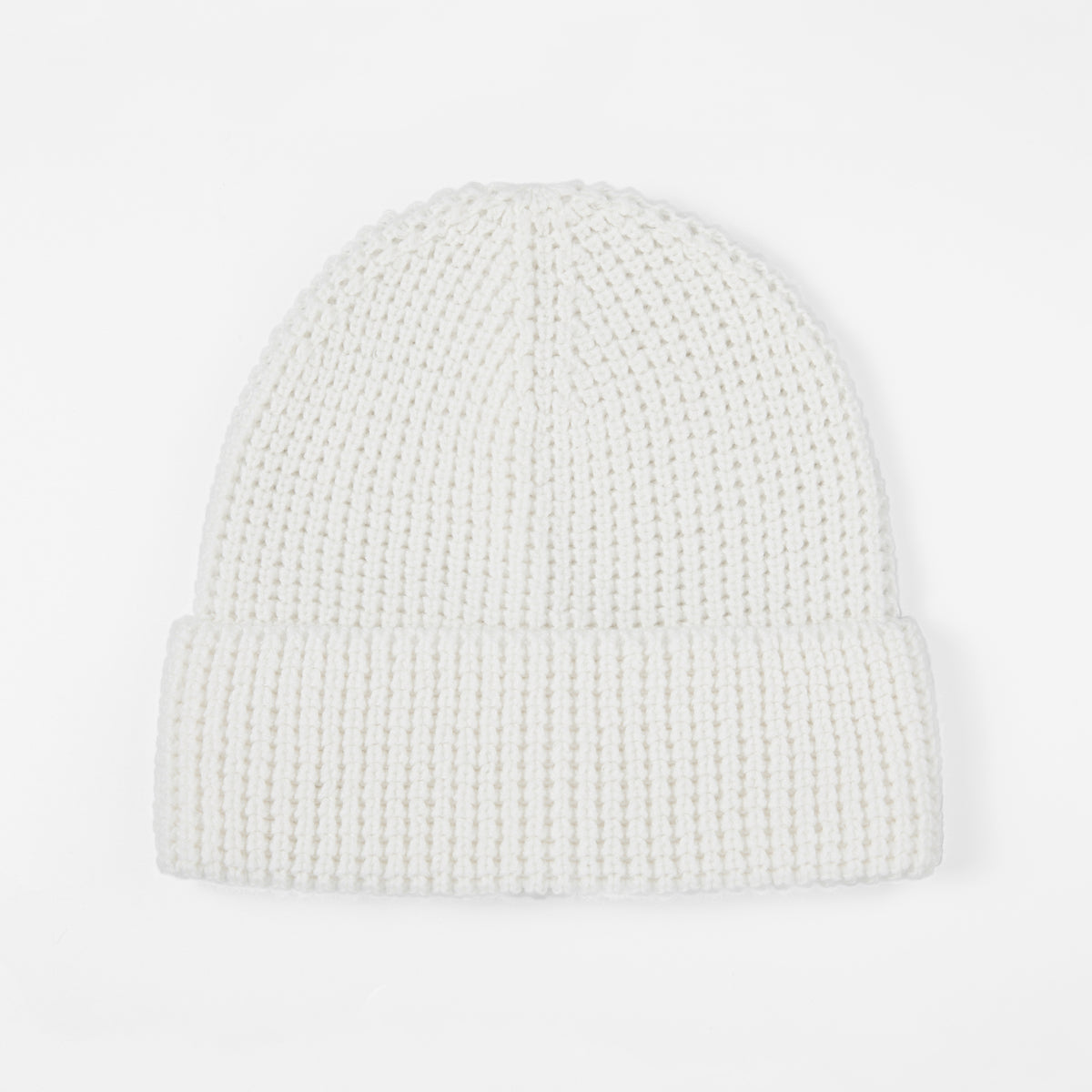 Blank Waffle Knit Cuffed Performance Beanie Wholesale - 1546