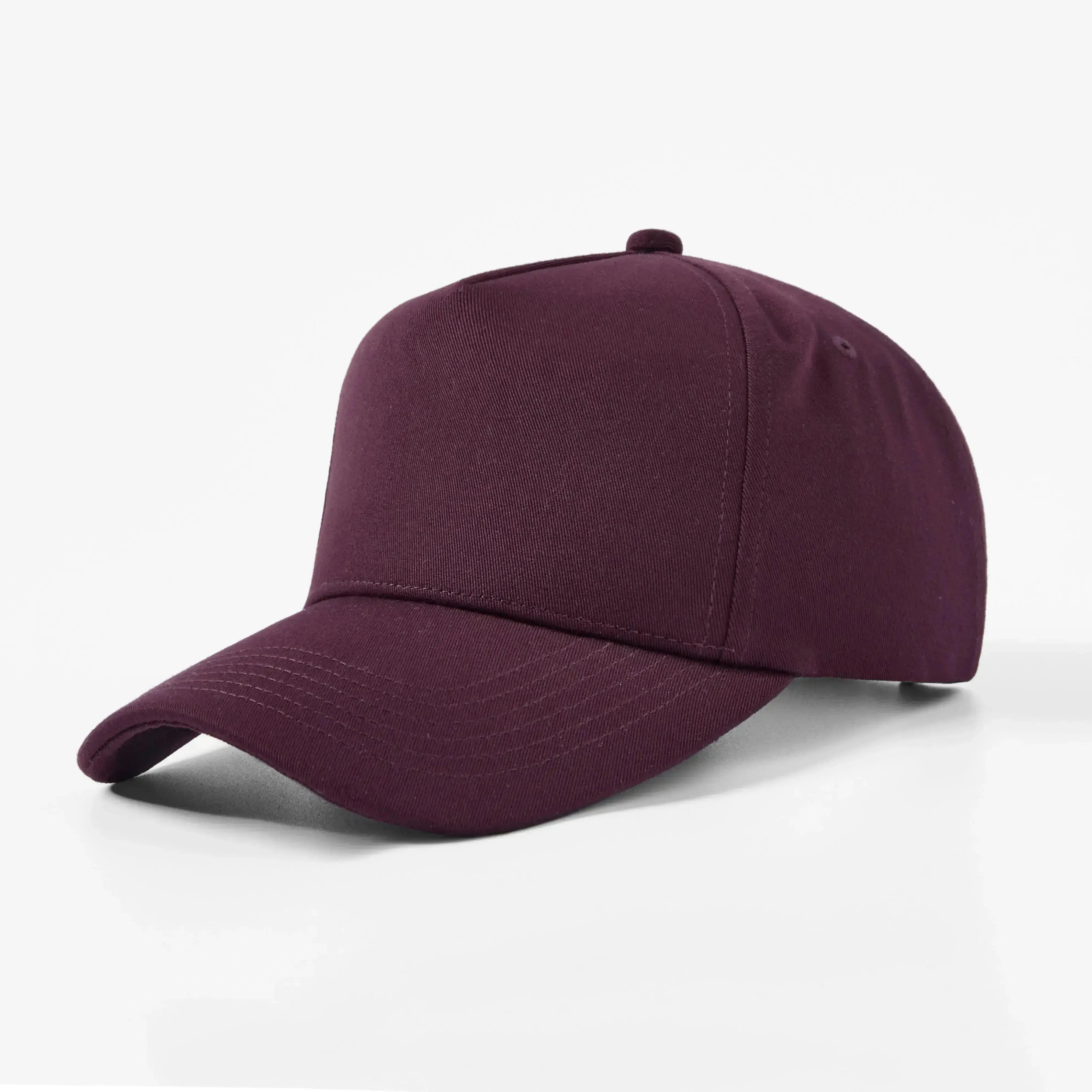Blank 5 Panel Structured Baseball Cap Wholesale (Recycled) - 5462 -