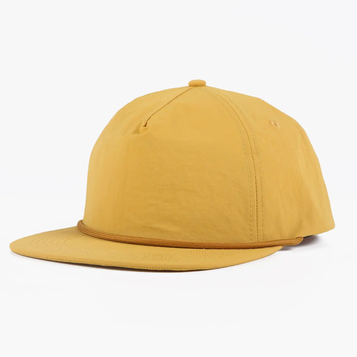 Blank 5 Panel Nylon Rope Snapback Cap Wholesale 6712P Foremost Hat