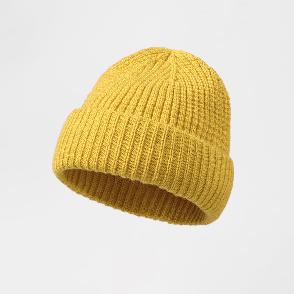 Blank Wool Waffle Knit Beanie Wholesale - 1263