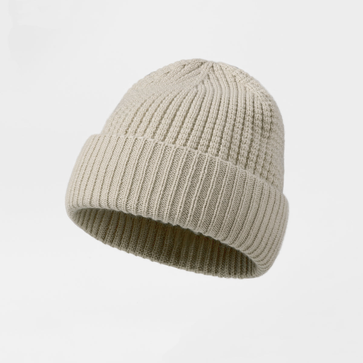 Blank Wool Waffle Knit Beanie Wholesale - 1263