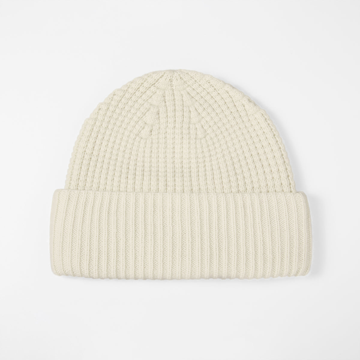 Blank Wool Waffle Knit Beanie Wholesale - 1263