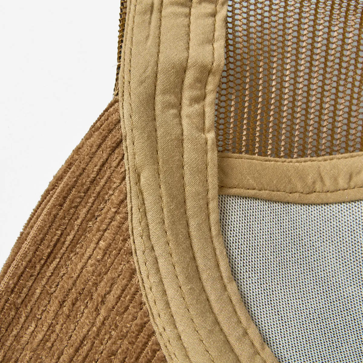 Blank & Custom 5 Panel Corduroy Trucker Hats Wholesale - 5129   Foremost Hat