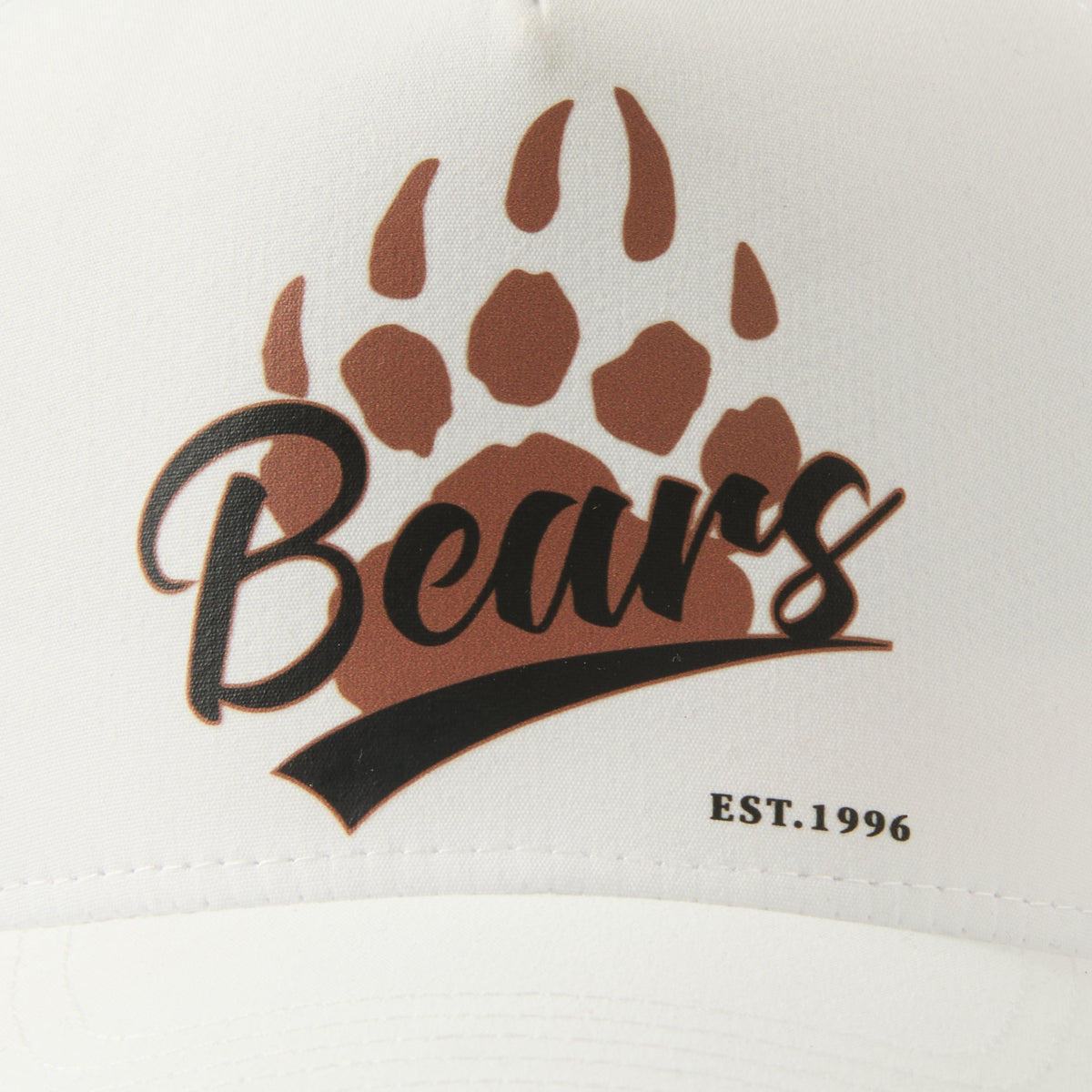 custom dtf print white golf hat