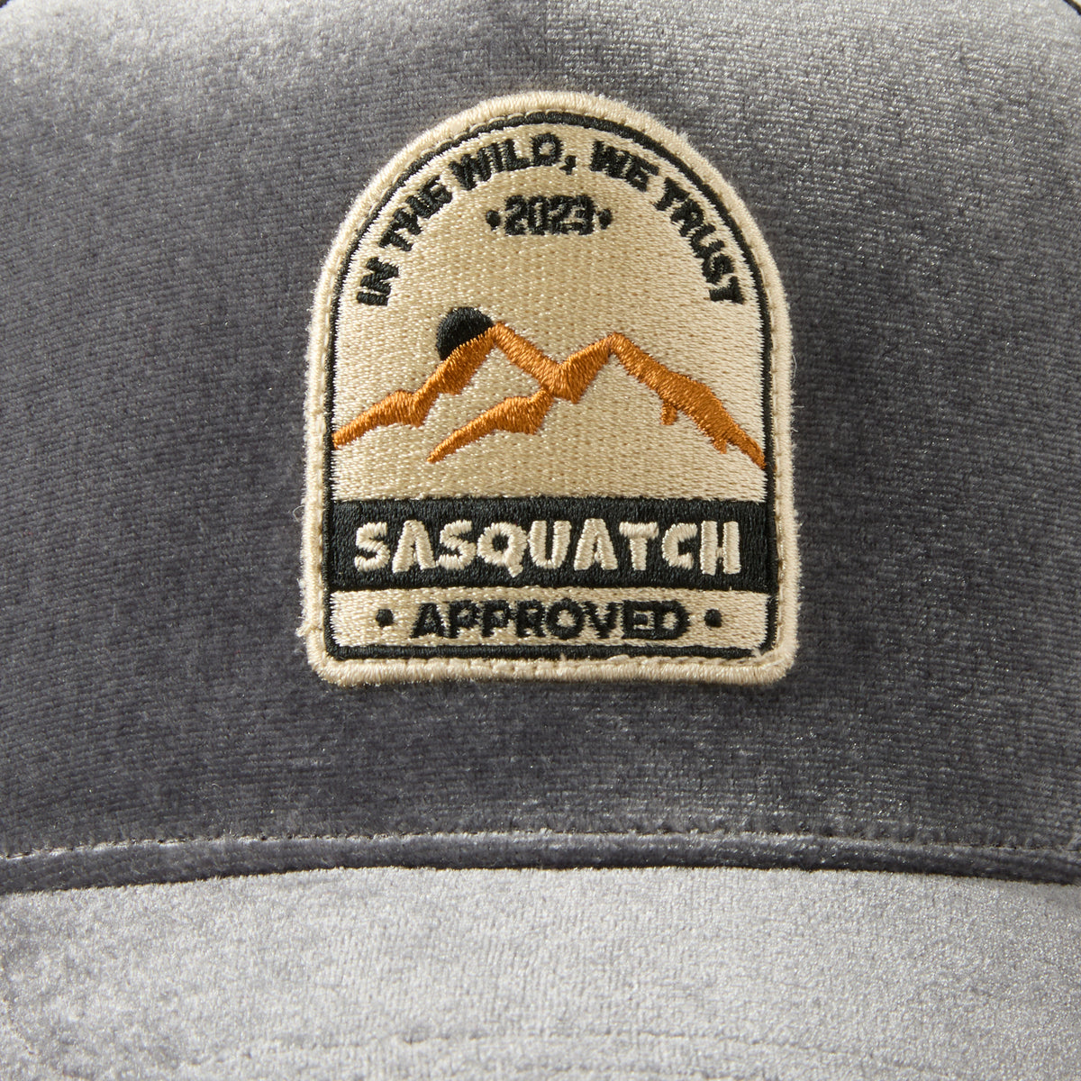 custom embroidery patch velvet hat