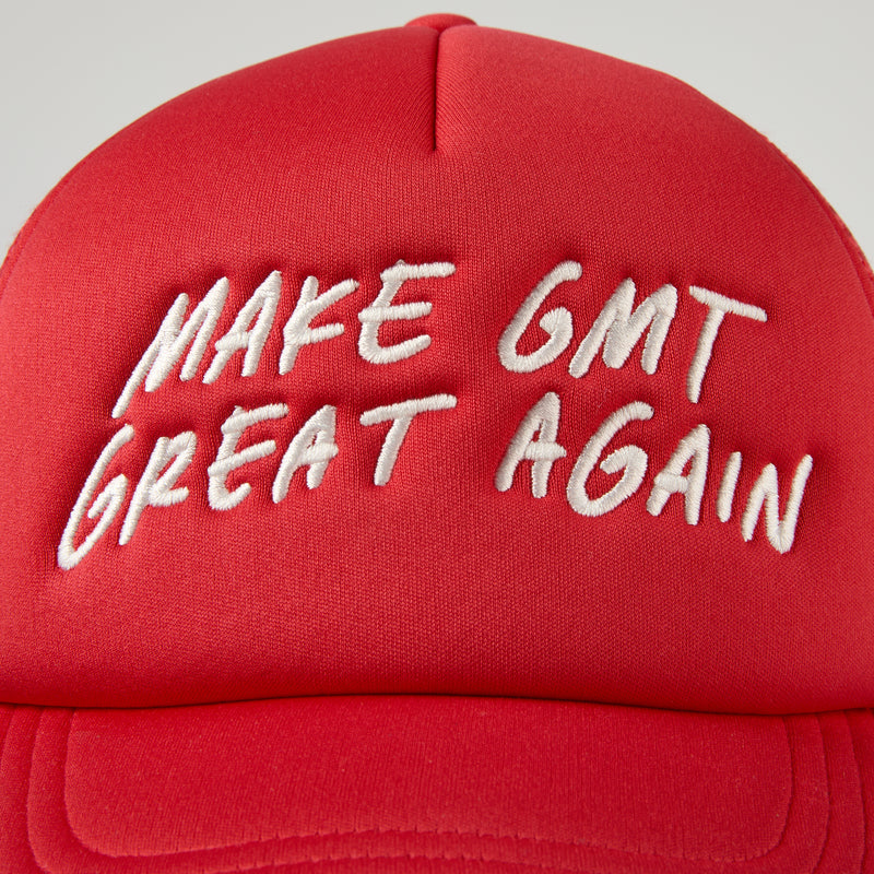 custom flat embroidery foam trucker hat