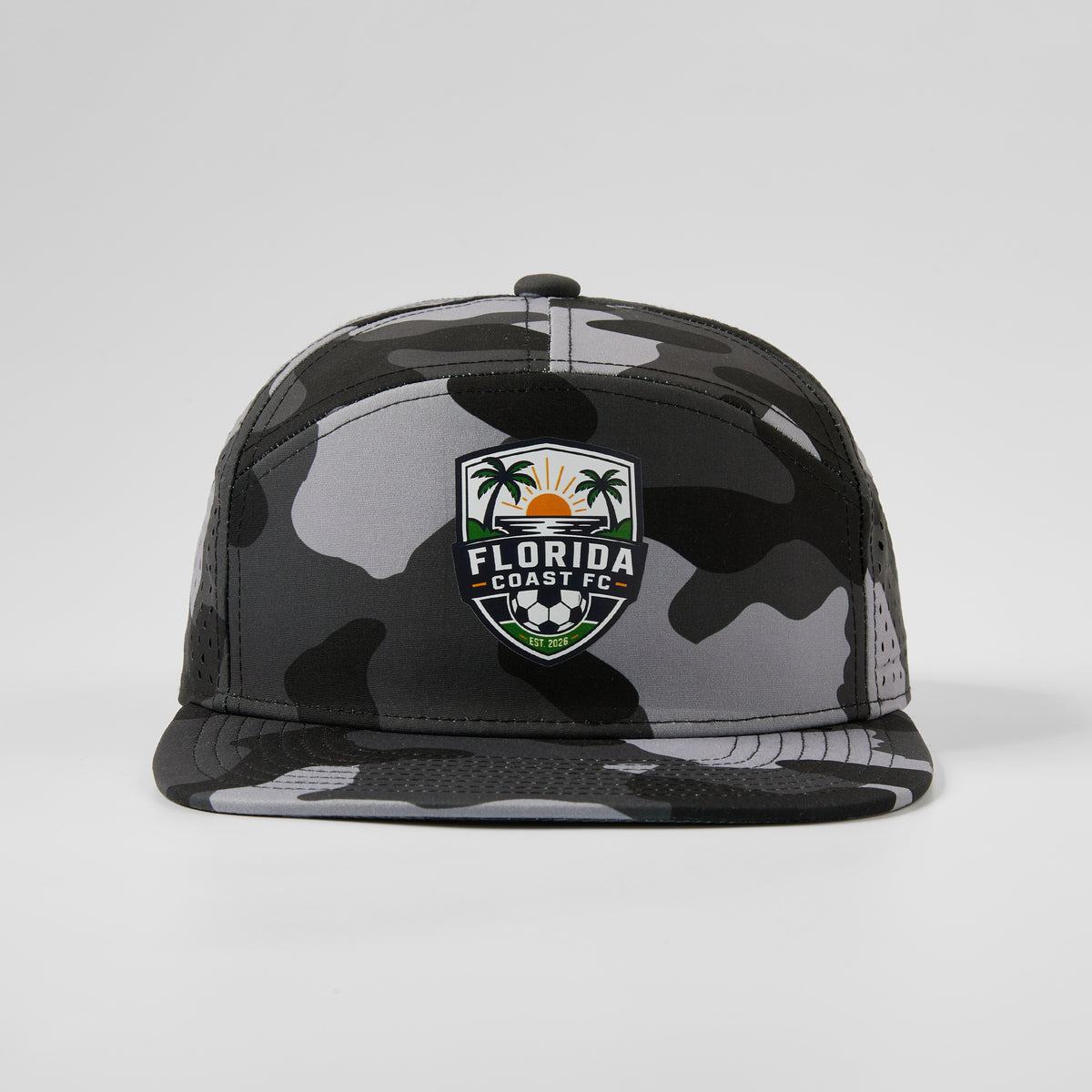 custom florida 7 panel soccer hat