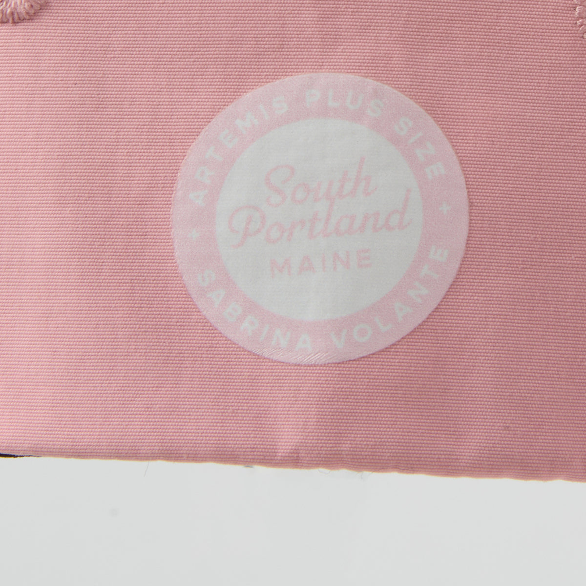 custom print pink camper hat