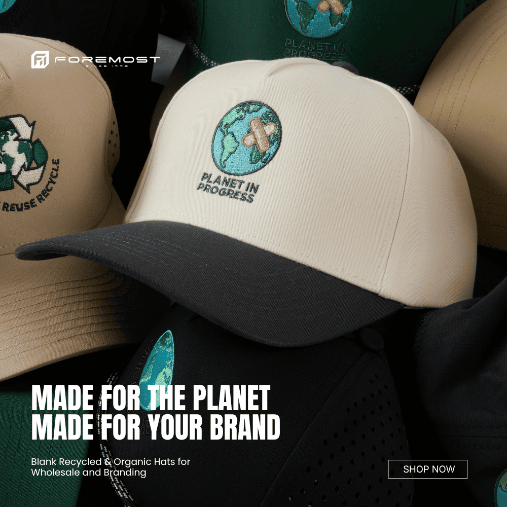 earth day hat custom 2026 for brand