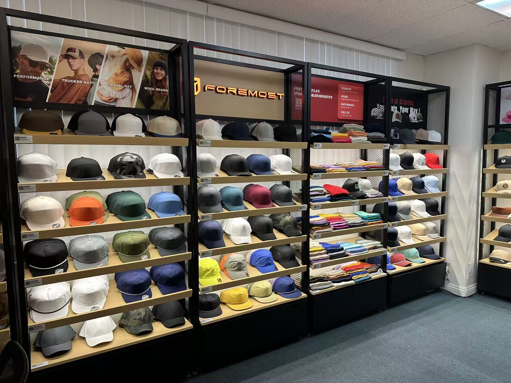 foremost hat show room