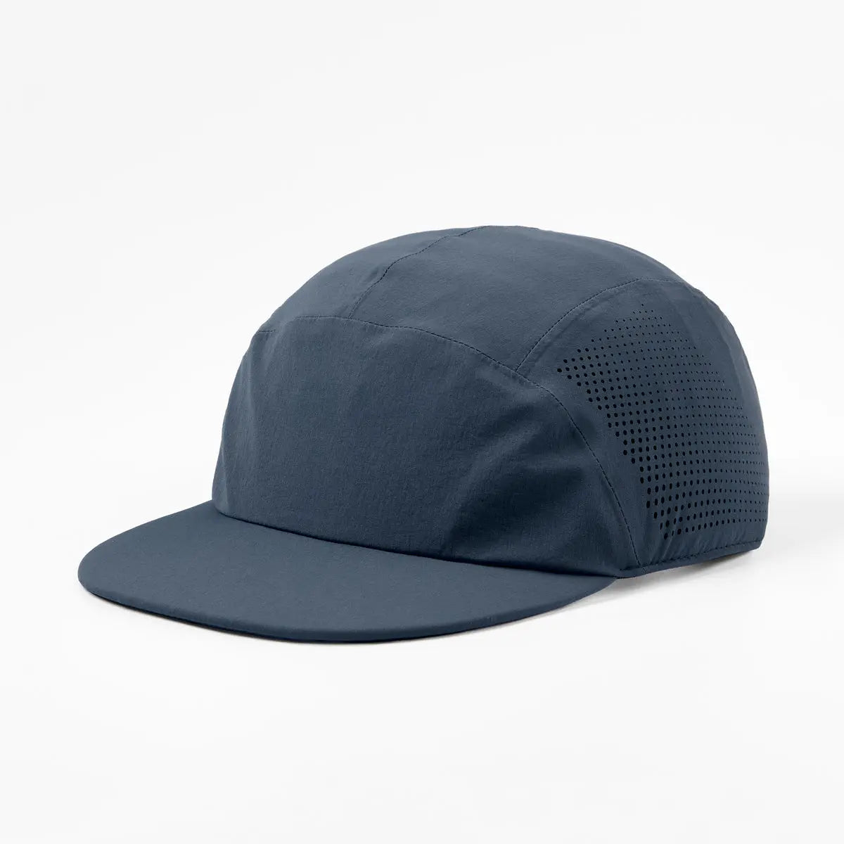 Blank & Custom 5 Panel Seamless Lightweight Perforated Running Cap Wholesale - 5166   Foremost Hat