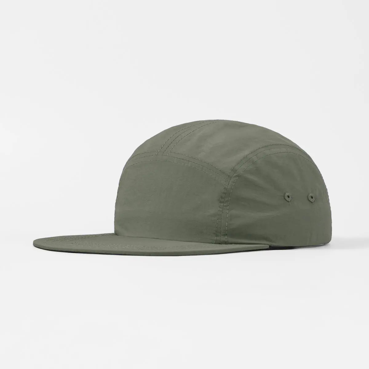 Blank & Custom Large 5 Panel Nylon Water Repellent Camper Hat Wholesale - 6016L   Foremost Hat